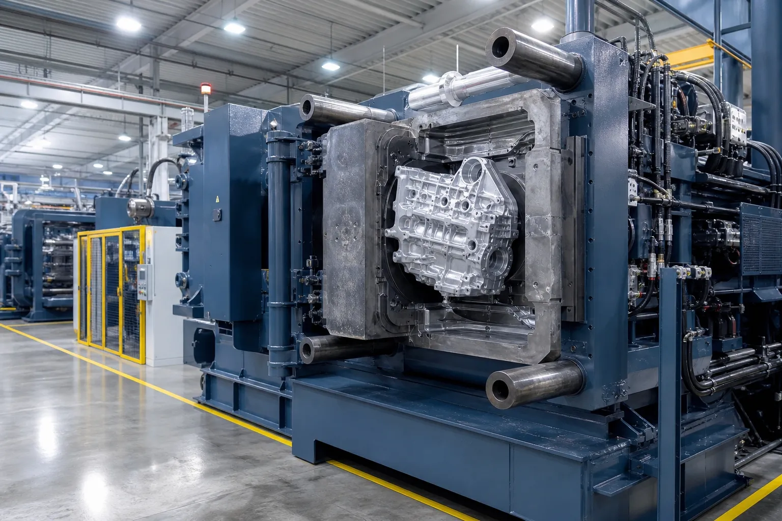 High-pressure die casting production cell